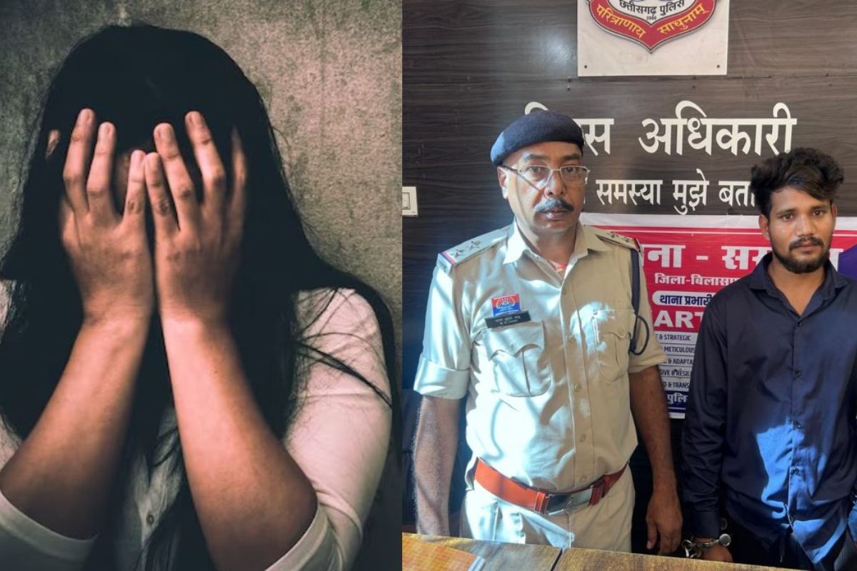 Bilaspur News: तीन महीने से फरार था आरोपी अजय बघेल, निर्माणाधीन कॉम्प्लेक्स से दबोचा गया