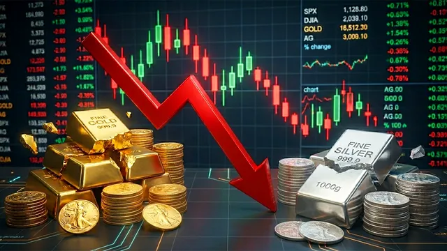 सोने-चांदी में भारी गिरावट, ₹15000 तक टूटे दाम