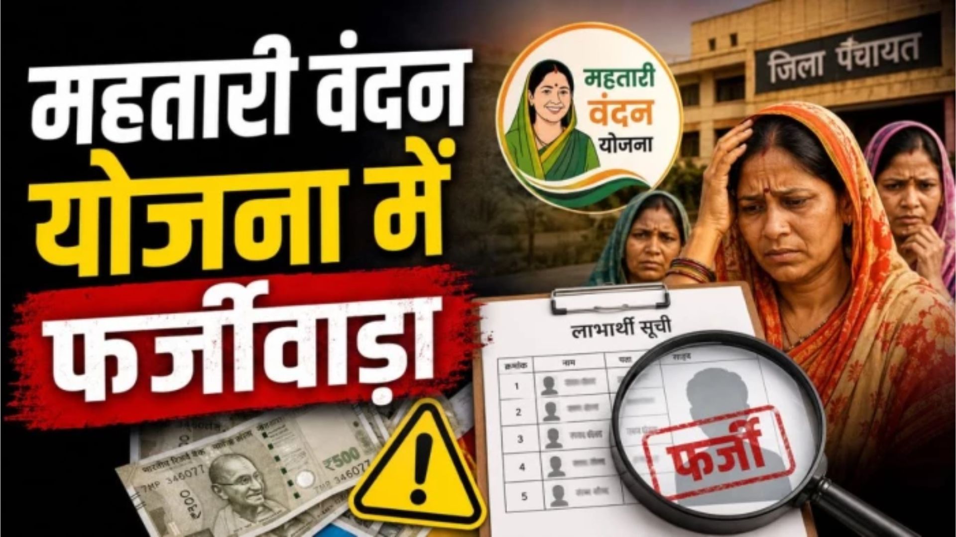Raipur News : महतारी वंदन योजना में गड़बड़ी, दोहरे आवेदन समेत कई कारणों से 27 हजार महिलाएं अपात्र