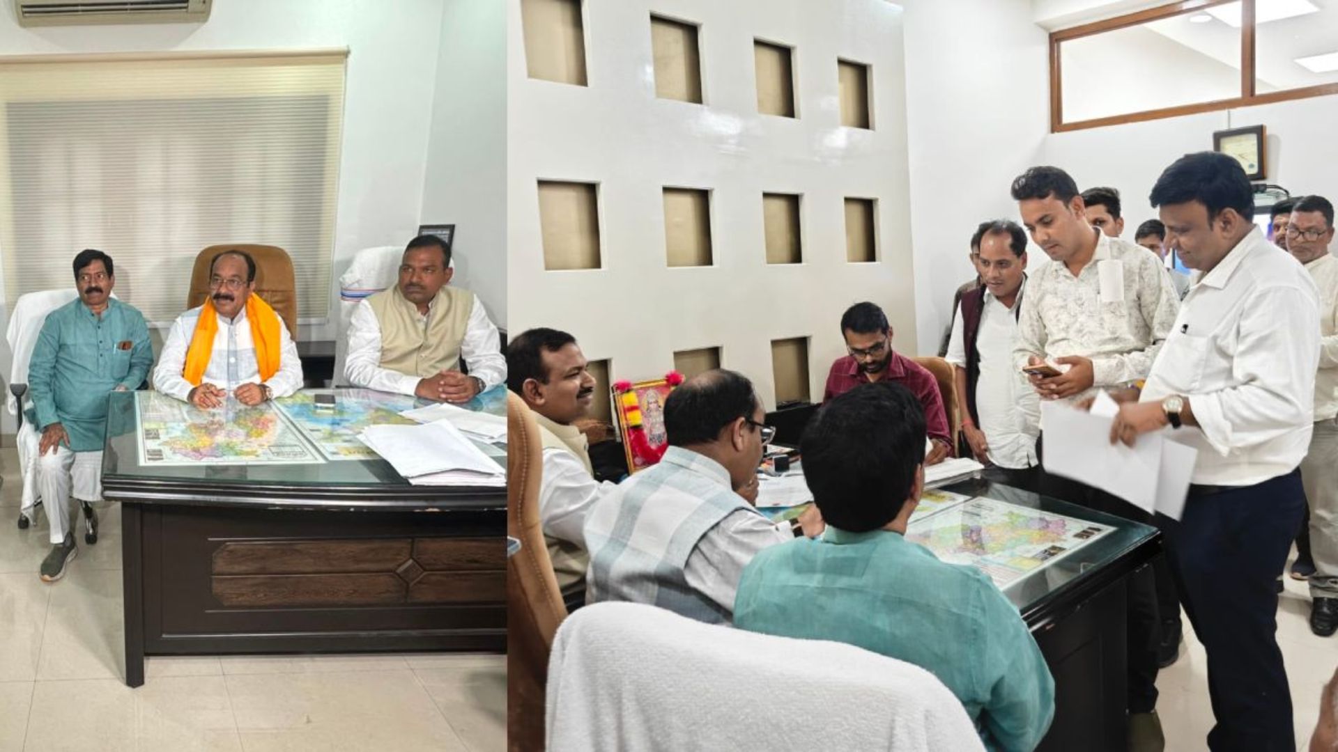 रायपुर में भाजपा सहयोग केंद्र पर कार्यकर्ताओं की भीड़, 166 आवेदन पर डिप्टी सीएम ने लिया संज्ञान
