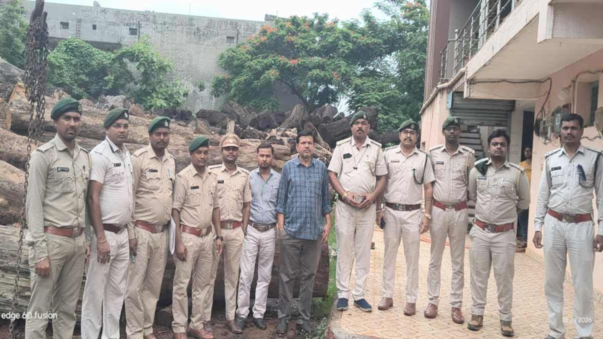 Korba News: मुखबिर की सूचना पर वन विभाग का एक्शन, 20 घन मीटर साल लकड़ी बरामद; तस्कर जेल भेजा गया