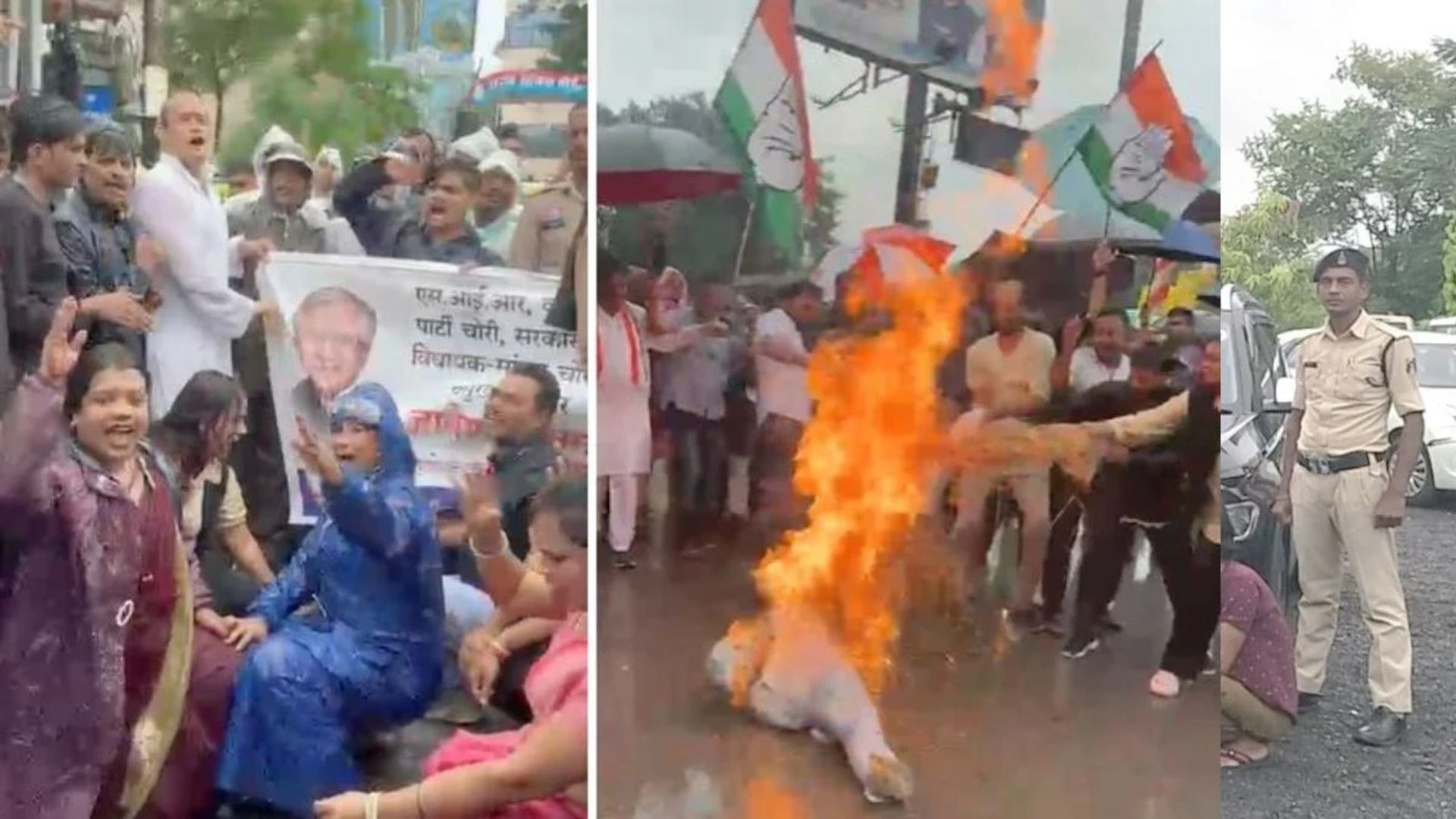 Raipur News: SIR को लेकर कांग्रेस का हल्लाबोल, निर्वाचन कार्यालय घेरने पहुंचे कार्यकर्ताओं की पुलिस से झूमाझटकी