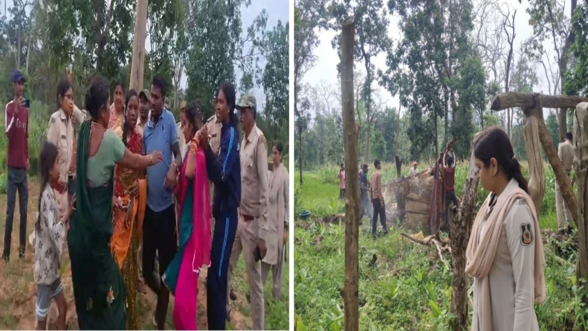 Gariaband News: जंगल में अतिक्रमण और पेड़ कटाई की जांच के दौरान हंगामा, 50 से 60 ग्रामीणों पर कार्रवाई में बाधा डालने का आरोप