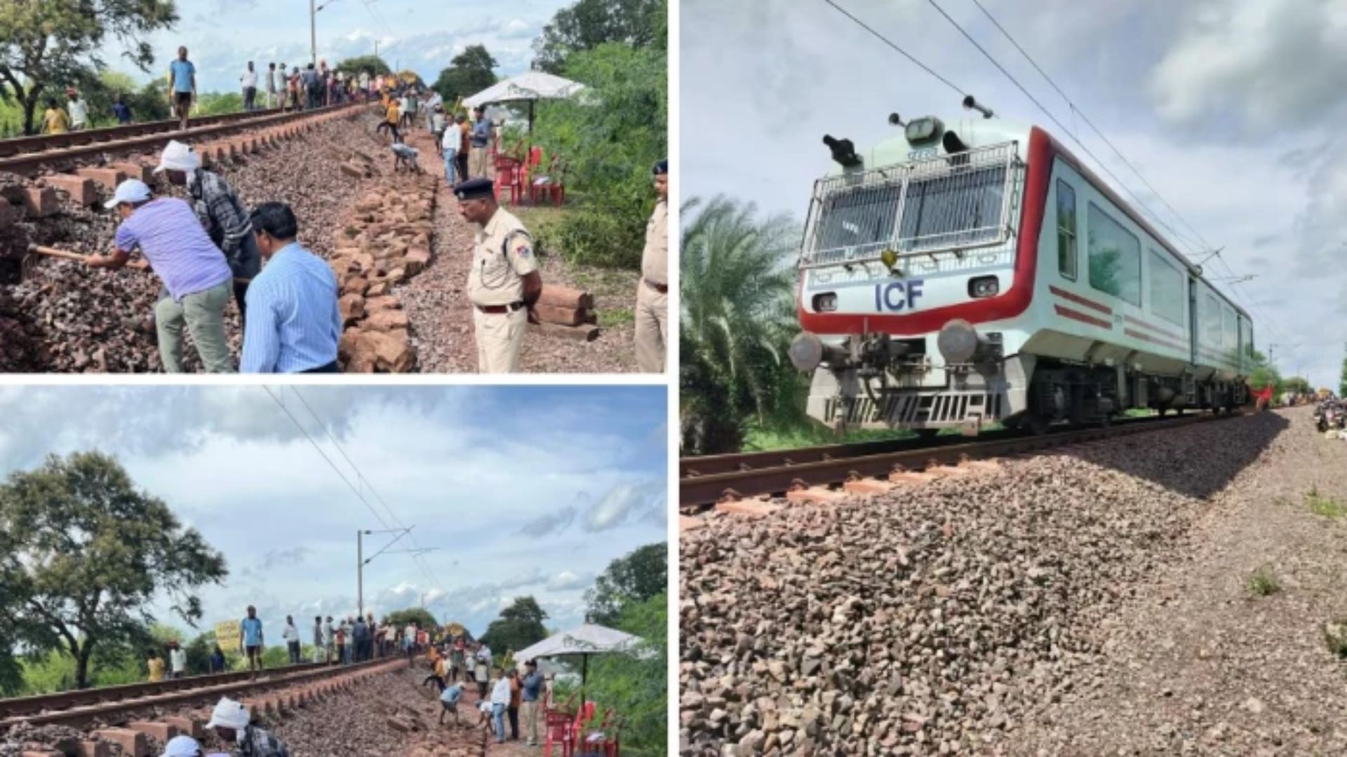 Balod News: बालोद में बारिश का रेल यातायात पर असर, ट्रैक में जलभराव और मिट्टी धंसने से 5 ट्रेनें कैंसिल