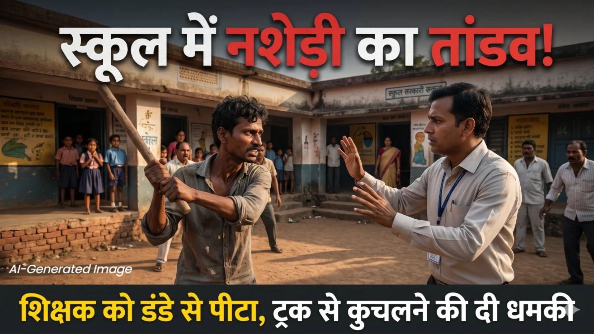 Balrampur Latest News: स्कूल परिसर में कर्मचारियों से गाली-गलौज, शिक्षक को पीटा; आरोपी गिरफ्तार होकर जेल भेजा गया