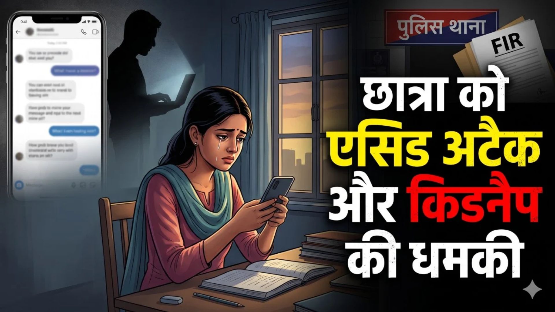 Bilaspur News: बातचीत बंद की तो देने लगा एसिड अटैक की धमकी, इंस्टाग्राम फ्रेंड के खिलाफ मामला दर्ज