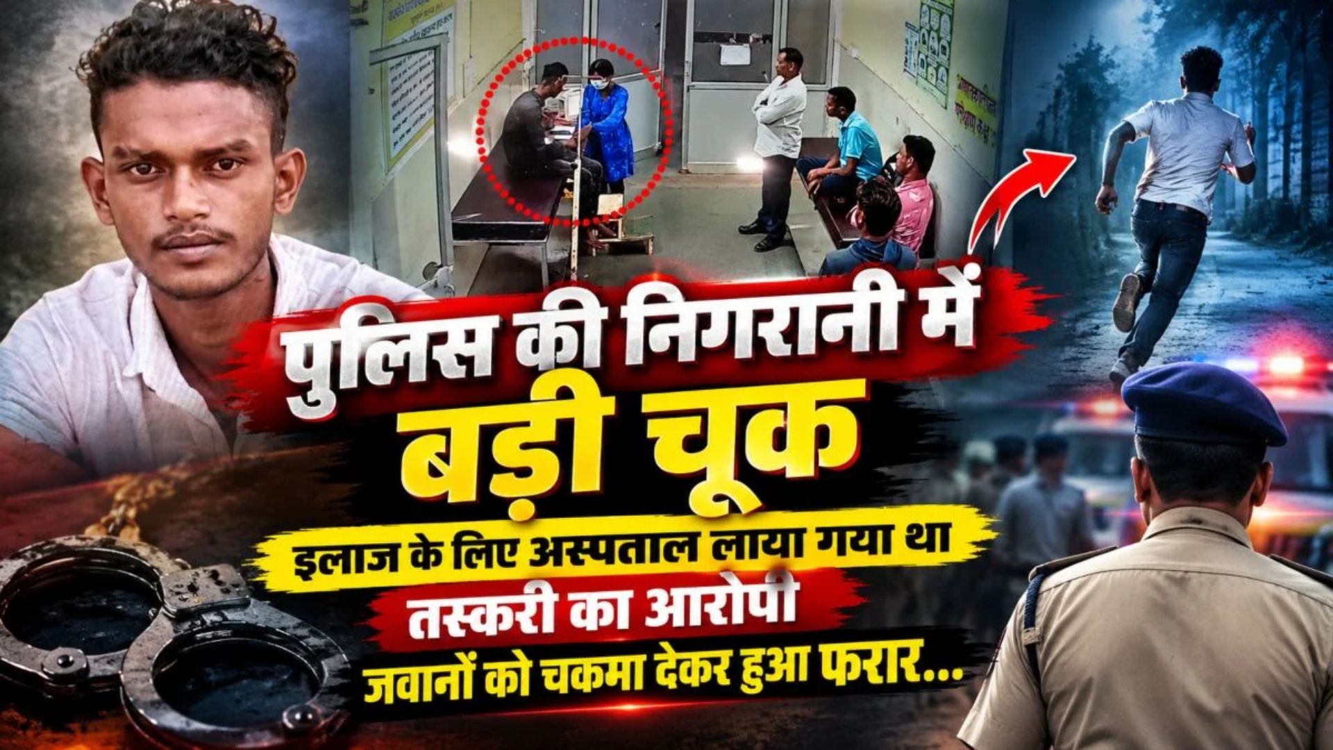 Mahasamund News: महासमुंद जिला अस्पताल से आरोपी के फरार होने से पुलिस महकमे में हलचल, CCTV फुटेज खंगाल रही पुलिस