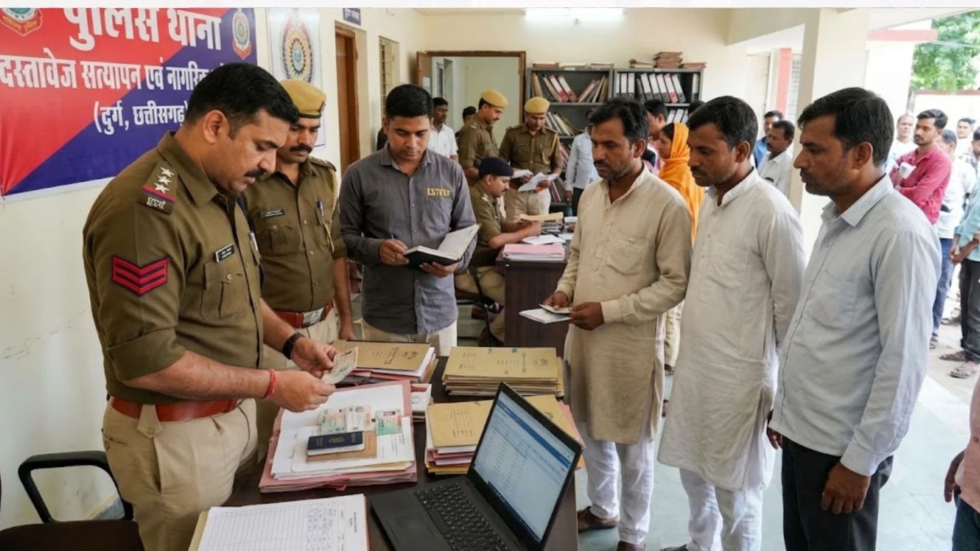 Durg Latest News: अवैध प्रवास पर पुलिस की निगरानी बढ़ी, 250 से ज्यादा लोगों के दस्तावेजों की हो रही जांच